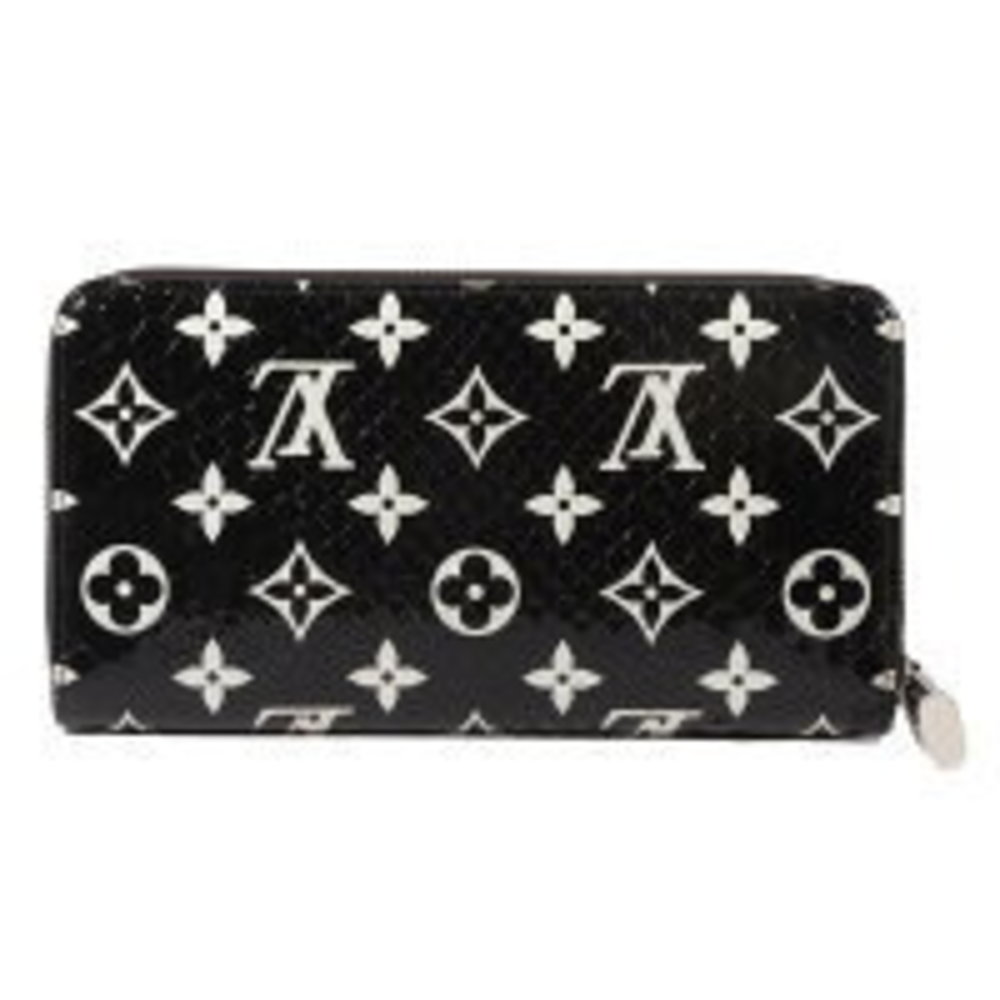 Louis Vuitton Monogram Python Zippy Wallet Black … - image 2